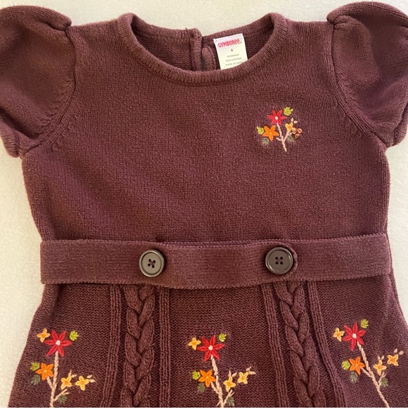 Gymboree Harvest Leaves Sweater Dress - Picture 3 of 5